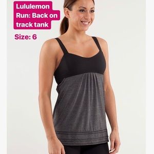 Lululemon Run Back on Track tank
